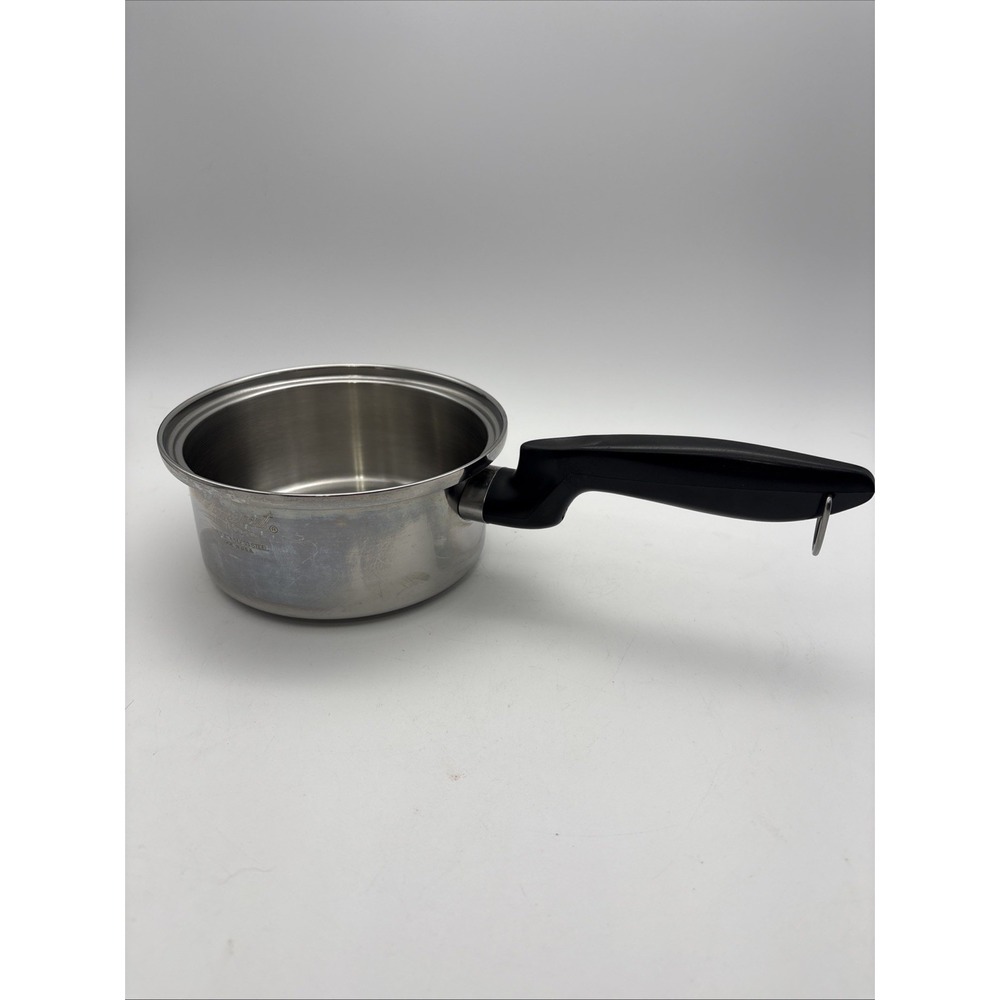 Vintage PERMANENT Multi-Core 5-Ply Stainless Steel 1.25-quart SAUCEPAN No Lid